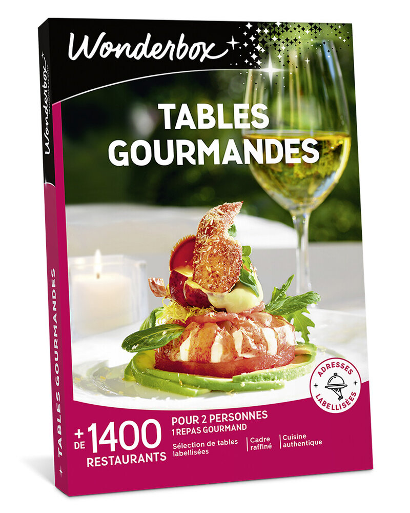 Image additionnelle de WONDERBOX - Tables gourmandes - Coffret Cadeau Restaurant & Gastronomie - Idée cadeau Pour 2 personnes