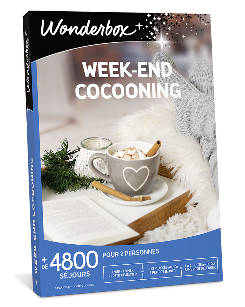 Image additionnelle de WONDERBOX -  Week-end cocooning - Coffret Cadeau Séjour & week-end - Idée cadeau Pour 2 personnes (ou +)