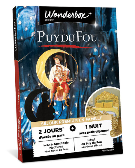 Image principale de Wonderbox - Coffret Cadeau Puy Du Fou - Séjour Premium en famille - 515.42€ (au lieu de 585.70€)