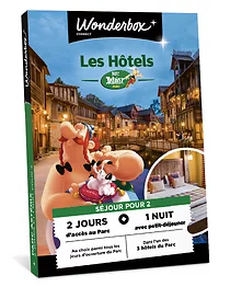 Image principale de Wonderbox - Coffret Cadeau Parc Astérix - 2 jours et séjour pour 2 - 439.92€ (au lieu de 499.90€)