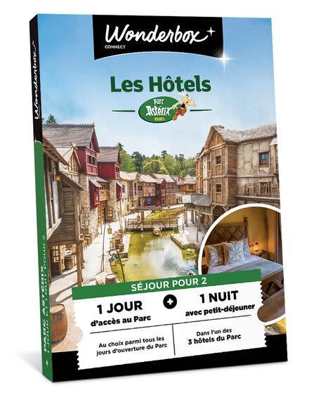 Image principale de Wonderbox - Coffret Cadeau Parc Astérix - Séjour pour 2 - 363.36€ (au lieu de 412.90€)