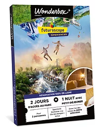 Image principale de Wonderbox - Coffret Cadeau Futuroscope - Séjour pour 2 - 315.92€ (au lieu de 359€)