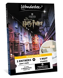 Image principale de Wonderbox - Coffret Cadeau Harry Potter Studio - Séjour 1 nuit pour 2 - 439.92€ (au lieu de 499.90€)