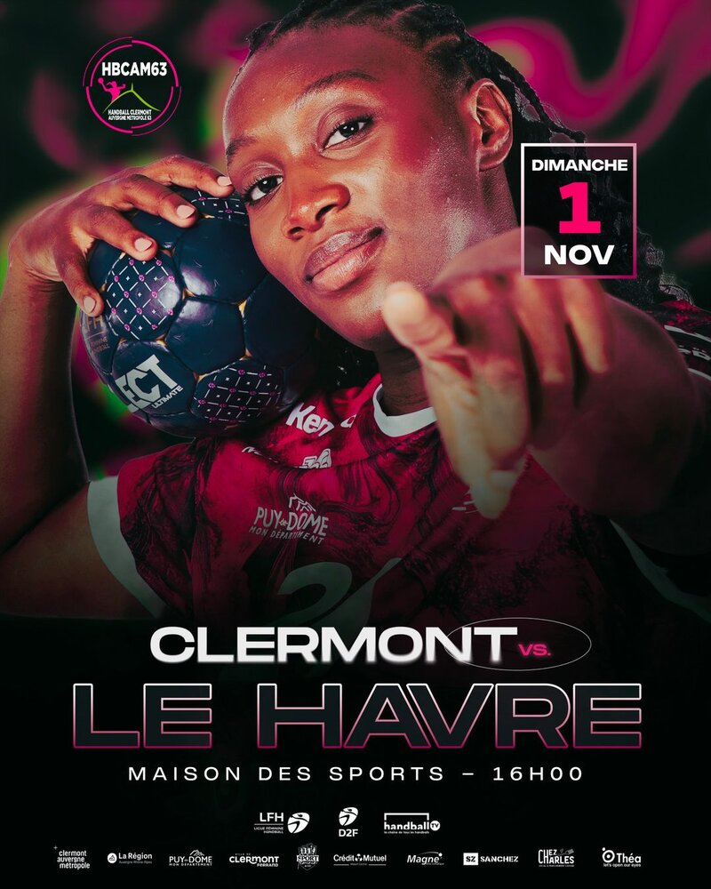 Image additionnelle de HBCAM63 vs Le Havre - Dim. 1er nov. - 2 PLACES OFFERTES